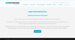 Desktop Screenshot of lapininternational.com