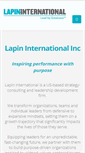 Mobile Screenshot of lapininternational.com